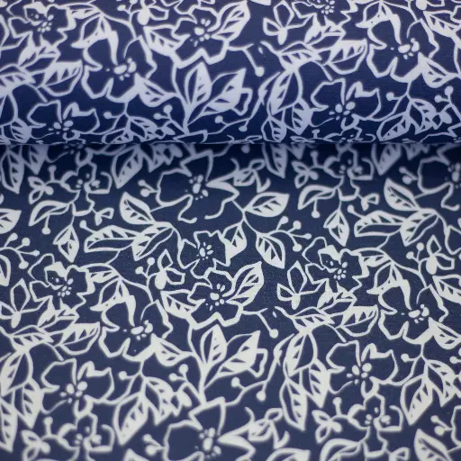 [082429-817596] Kim, cotton woven fabric, FS22 diamonds/hearts blue