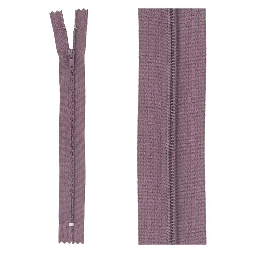 [RVSTET15F863] Divisible zipper G25 black