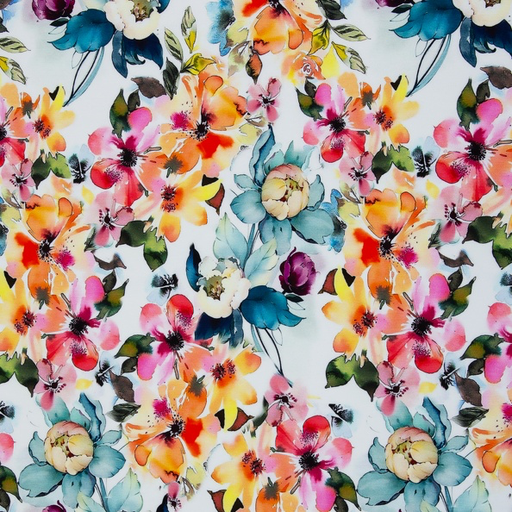 [082514-250011] Baumwolljersey | Lena by Swafing | Blumen