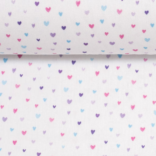 [082297-939011] Baumwolle | Tim by Swafing | Herzen, weiß