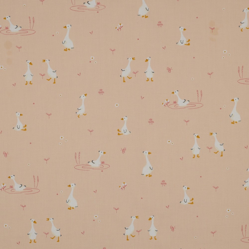 [05510-005] Baumwolle, Popeline | kleine Gänse