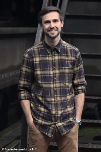 Flanell | Maverick by Swafing | braun, beige