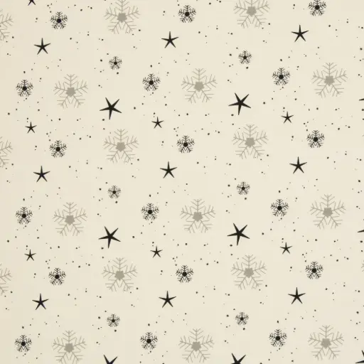 [082330-150-592010] Funtarktis French Terry Schneeflocken