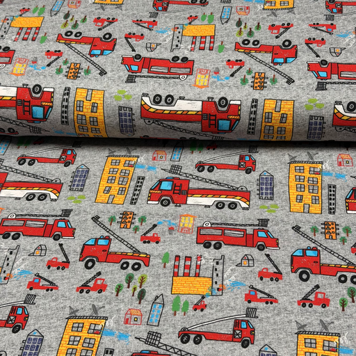 [26519] French Terry | Feuerwehr 