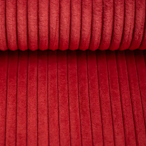 Cord-Samt | Wanja by Swafing | red
