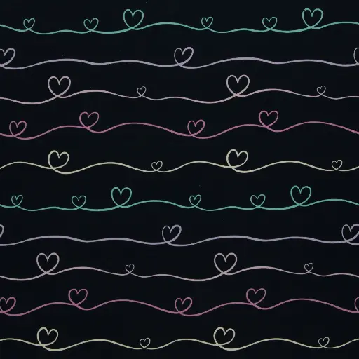 [082862-817597] Jersey | Scribble Hearts by Mrs Mint | dunkelblau