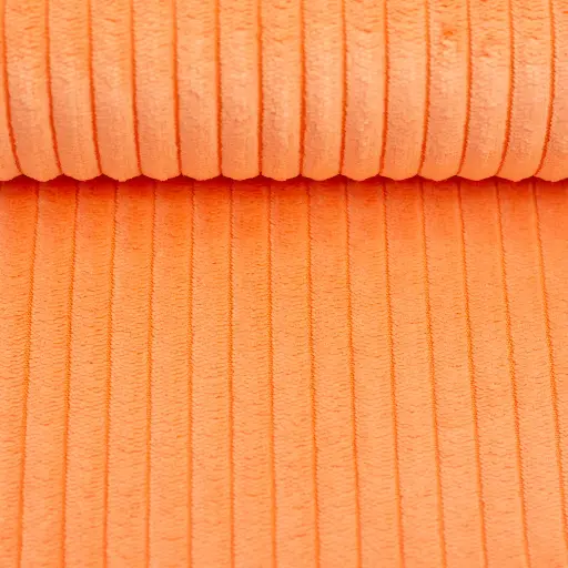 [082756-000636] Cord-Samt | Wanja by Swafing |  orange