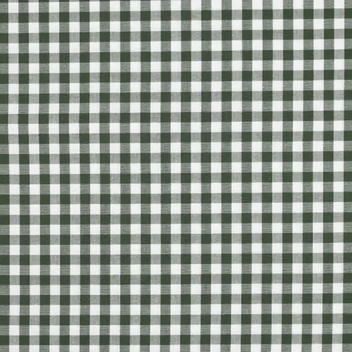 [03087-044] Vichy-Karo, Bauern-Karo 1cm | Baumwollwebware | grün