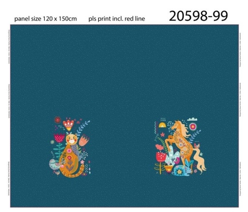 [20589099] panneau | Chevaux et chats Jersey Stenzo | essence