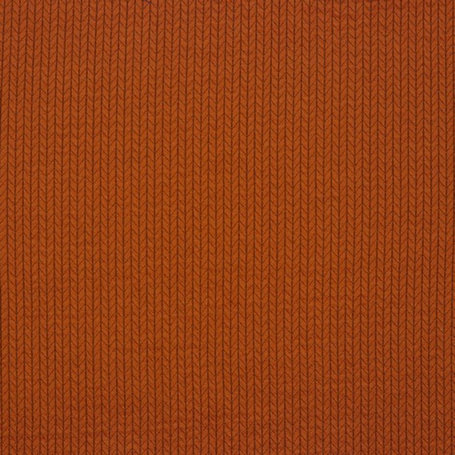 [9026004] Recycled Cotto, Baumwoll Jersey, Jacquard, Fischgrätenmuster, rost/rot