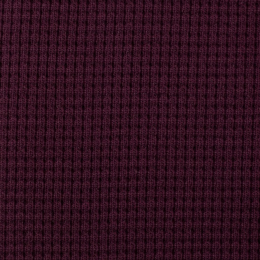 [081824-00938] Waffle knit jersey | Oslo by Swafing | Plain, purple