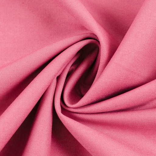 [081240-000636] Coton, tissu tissé, corail uni