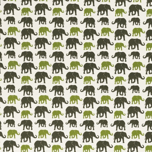 [080777-454764] Swafing Theo, elephants, green Swafing Theo, elephants, green