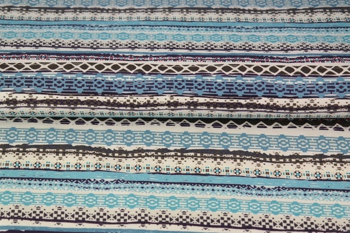 [18251] Abstract stripes, borders, jersey, stenzo, blue