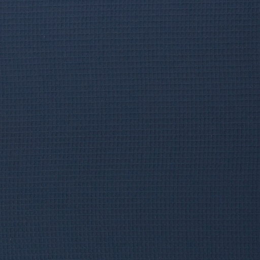 [080139 159] Nelson, piqué gaufré uni, bleu jean