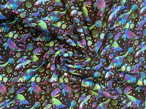 [22552-99s] Sueur | Dinosaures colorés par Stenzo | noir