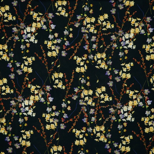 [9747001] Jersey | foxes | melange, black