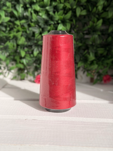 [M989-235 - rot-] Garnspulen - 3000m | verschiedene Farben | Overlock/Coverlock 235 - rot