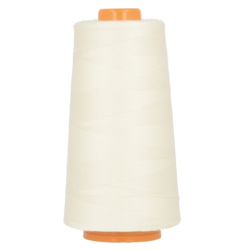 [M989-400 - ecru-] Yarn spools - 3000m | different colors | Overlock/Coverlock 400 - ecru