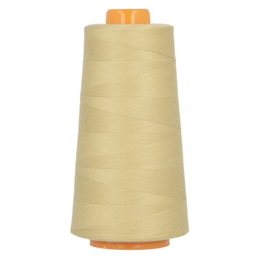 [M989-401 - beige-] Yarn spools - 3000m | different colors | Overlock/Coverlock 401 - beige